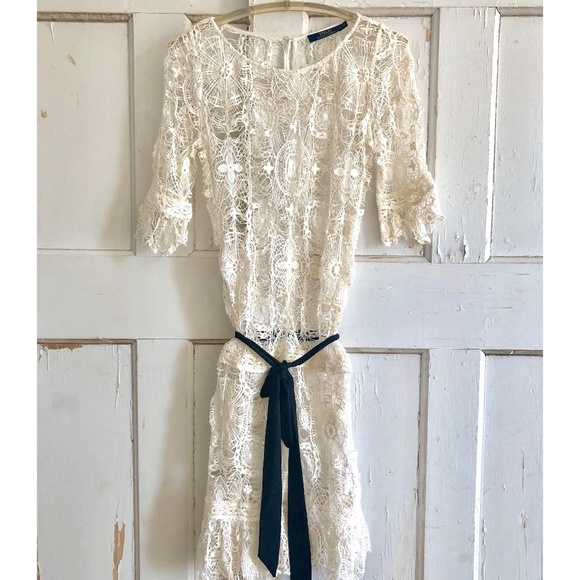 Polo Ralph Lauren Dresses & Skirts - POLO RALPH LAUREN Ivory Lace Dress Size: 4